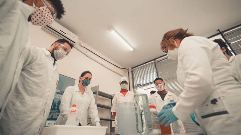 Fabrica&ccedil;&atilde;o de sab&atilde;o teve in&iacute;cio nesta semana.